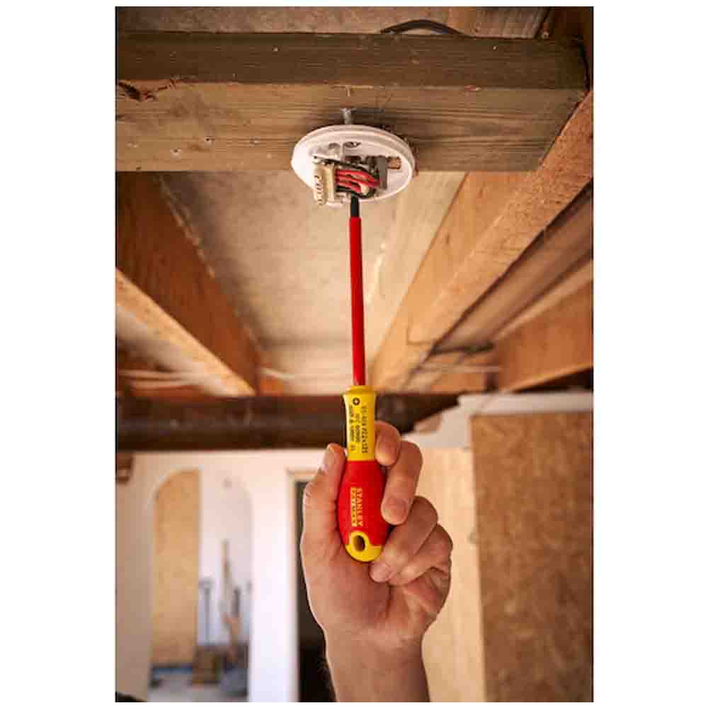 STANLEY® 6Pcs Insulated Screwdriver Set – Slotted & Pozidriv