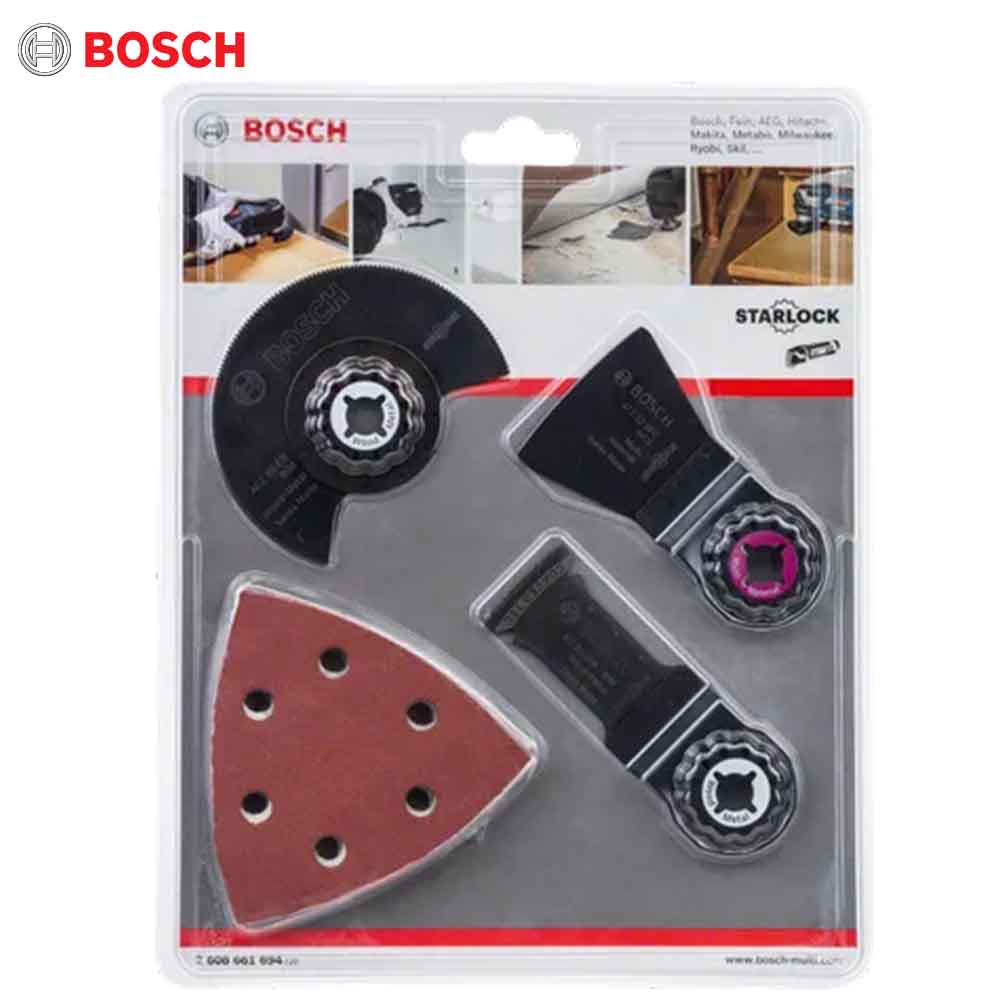 Bosch Universal 13-Piece Multi-Tool Accessory Set with Starlock System
