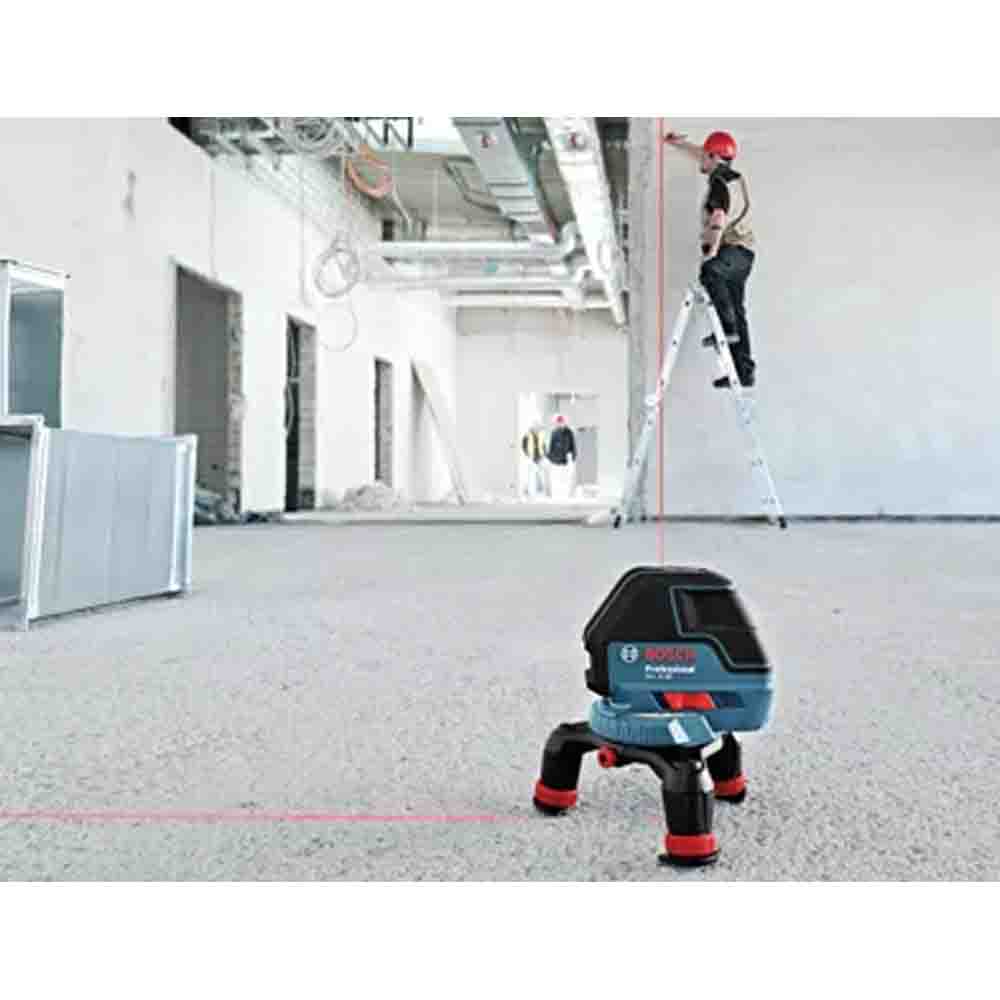 Bosch GLL 3-50 Line Laser | 3-Line Leveling with 360° Base