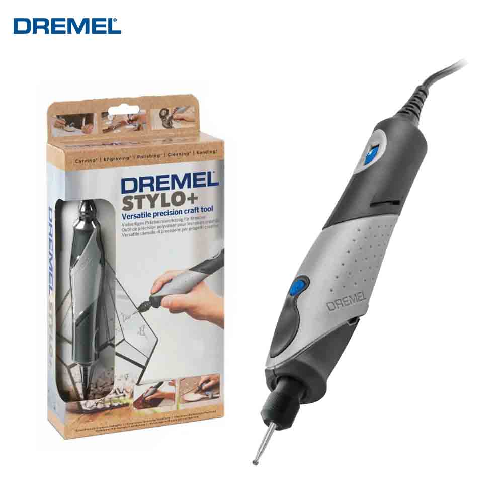 Dremel Stylo+ precision craft tool with packaging on a white background