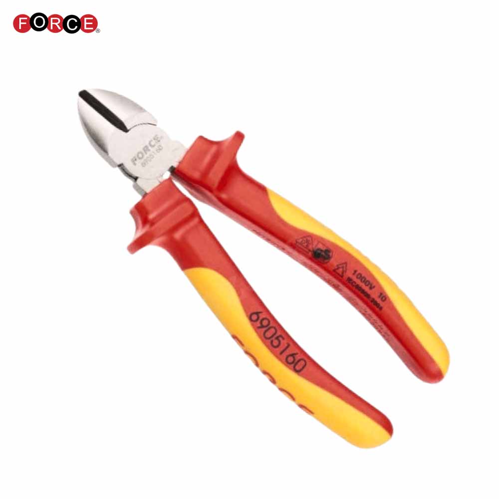 Force 6 Inch Insulated Diagonal Pliers 6905160