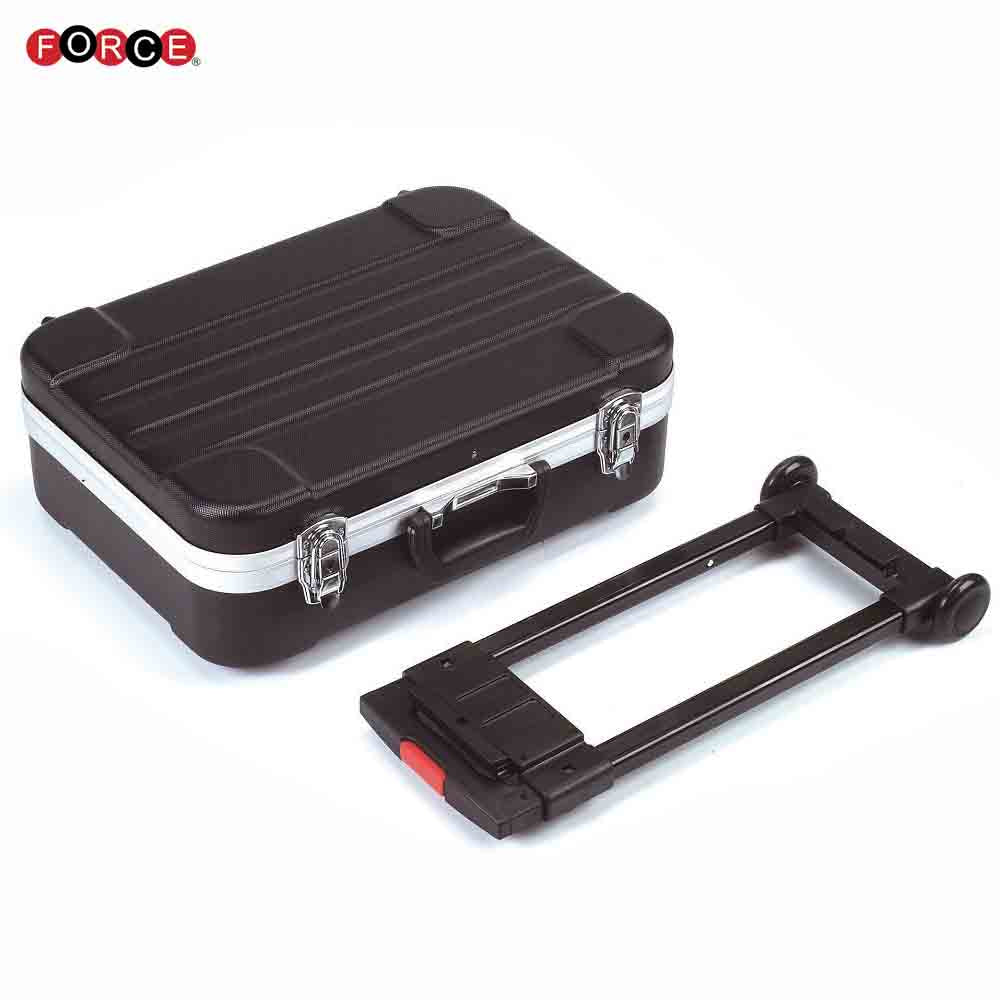 Black and silver tool case with a handle on a white background, featuring the FORCE brand.