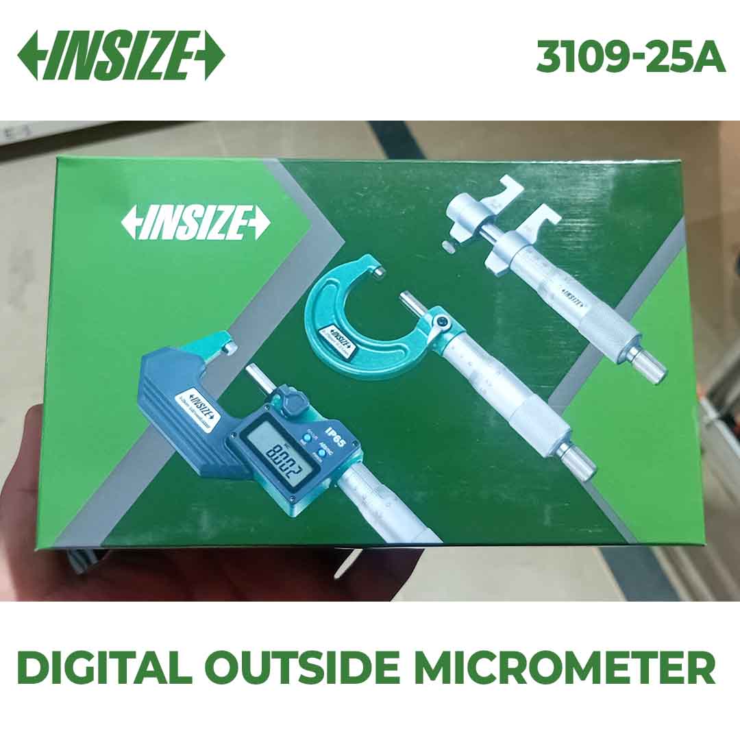 Digital Outside Micrometer 3109-25A 0-25mm High Accuracy Tool