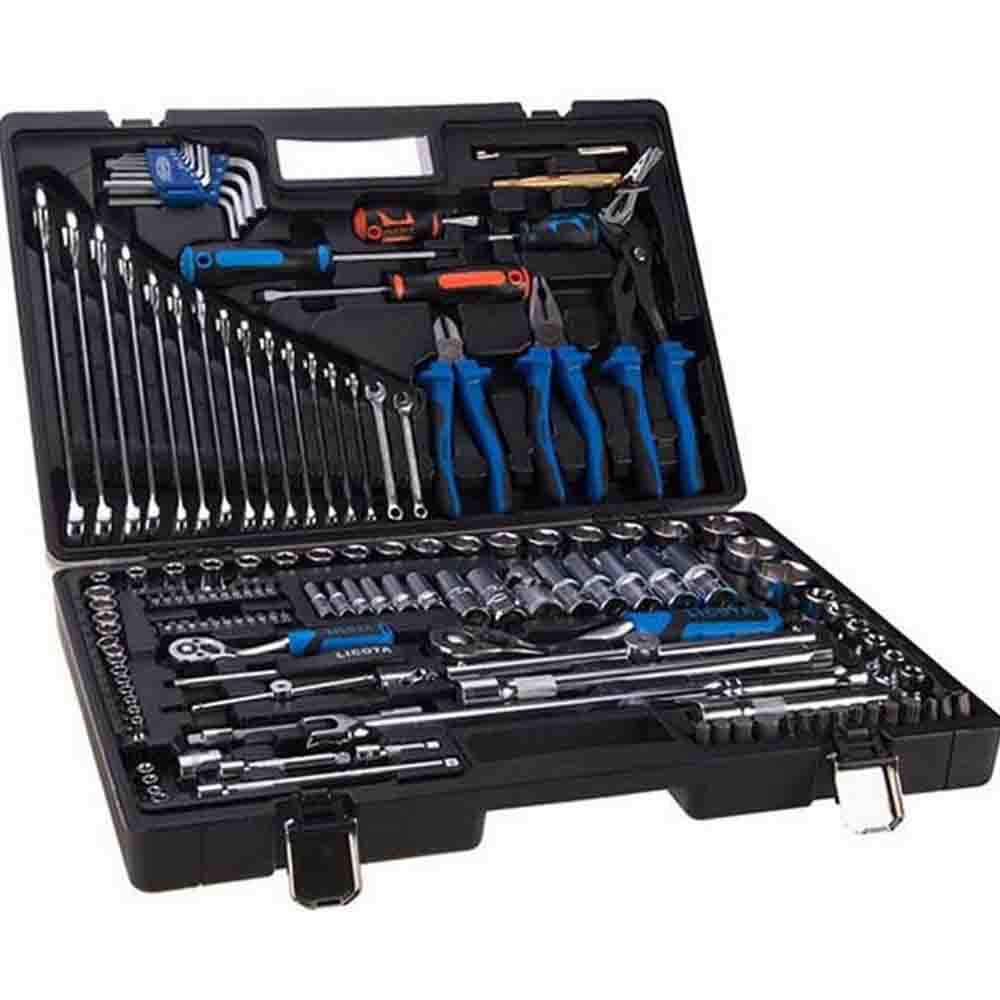 Licota 143Pcs Socket & Tool Kit Box