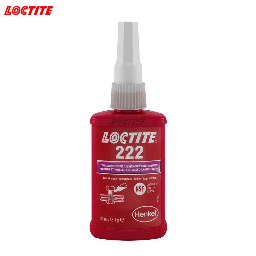 Loctite 222 Low Strength Threadlocker for Small Screws