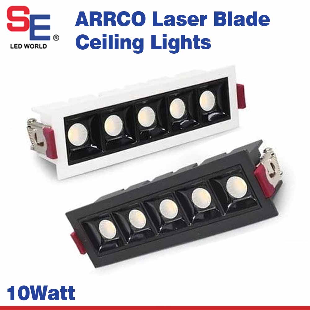 ARRCO Laser Blade Lights Black & White Body Pakistan