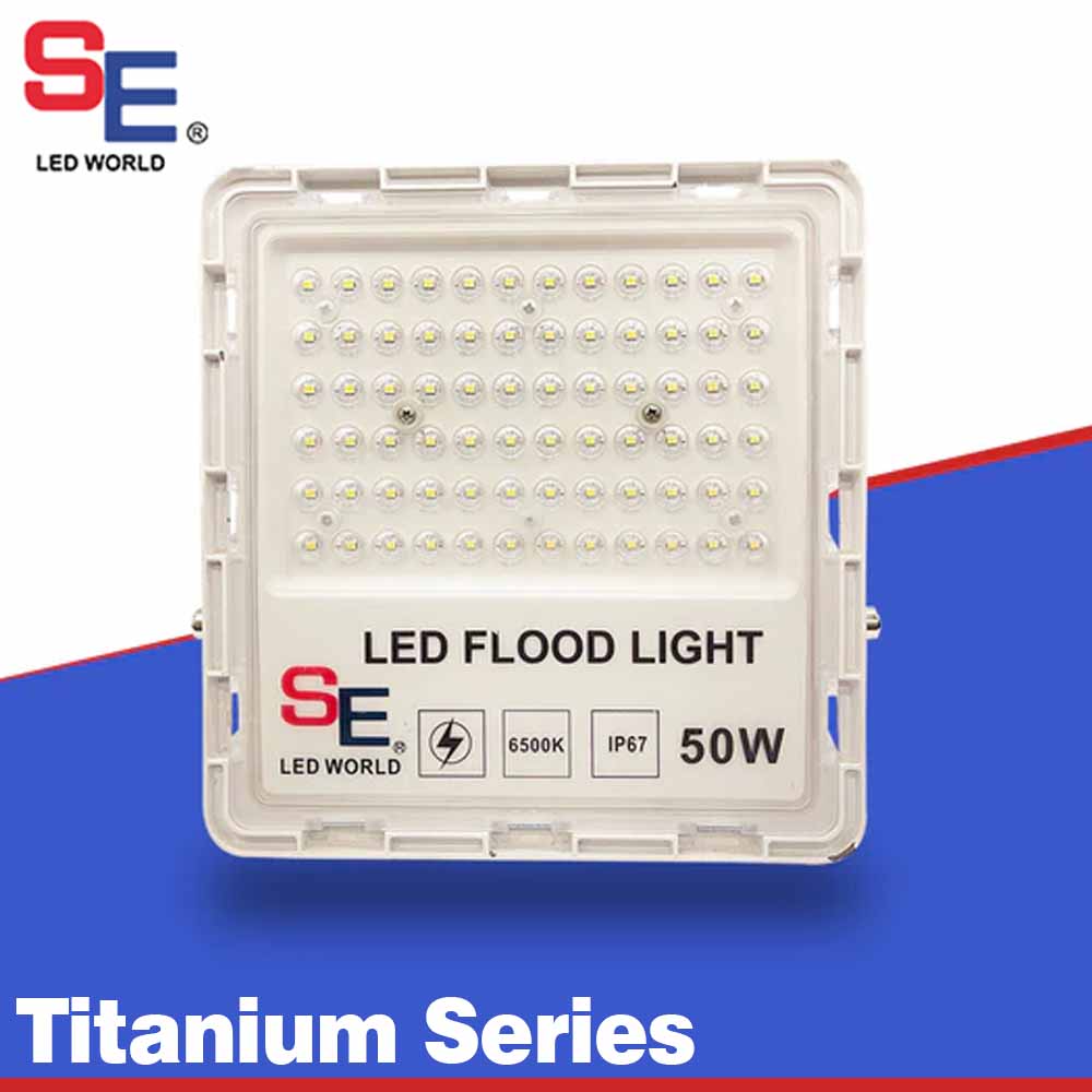 SE LED Flood Light Titanium Series High Power Outdoor Lighting Pakistan