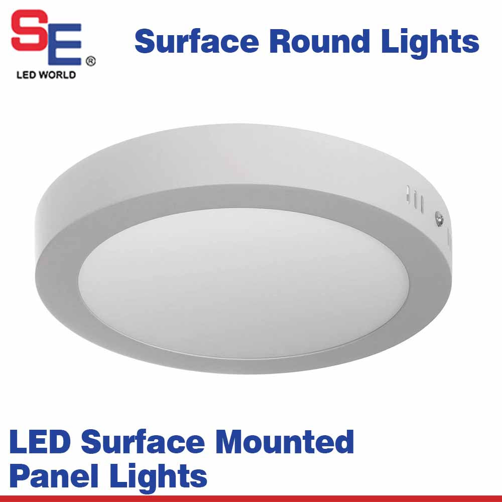 Buy SE LED Surface Panel Lights 6W to 24W Online Pakistan