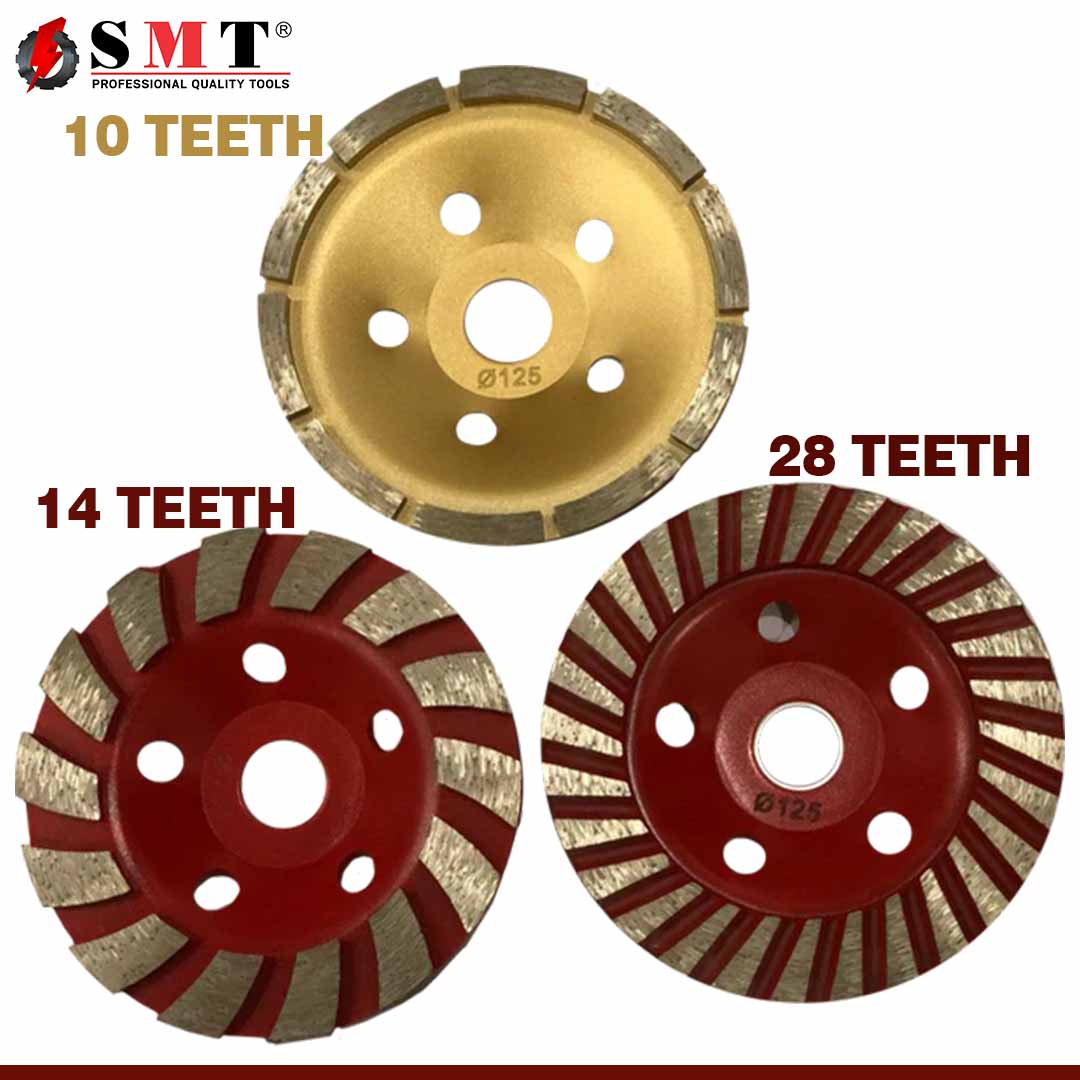 SMT Diamond Cup Wheel 5 Inch Premium Quality