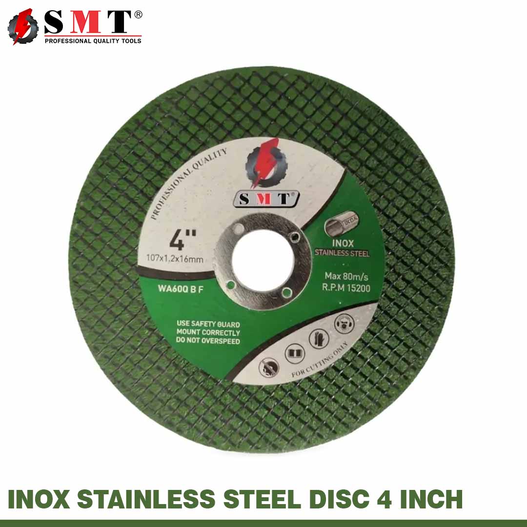 INOX Stainless Steel Disc 4 Inch (107x1.2x16mm) ss