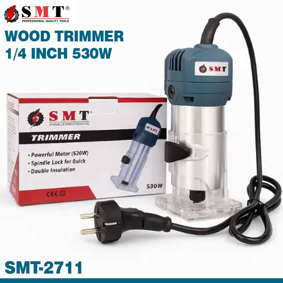 SMT Wood Trimmer 1/4 Inch 530W SMT-2711 Price in Pakistan