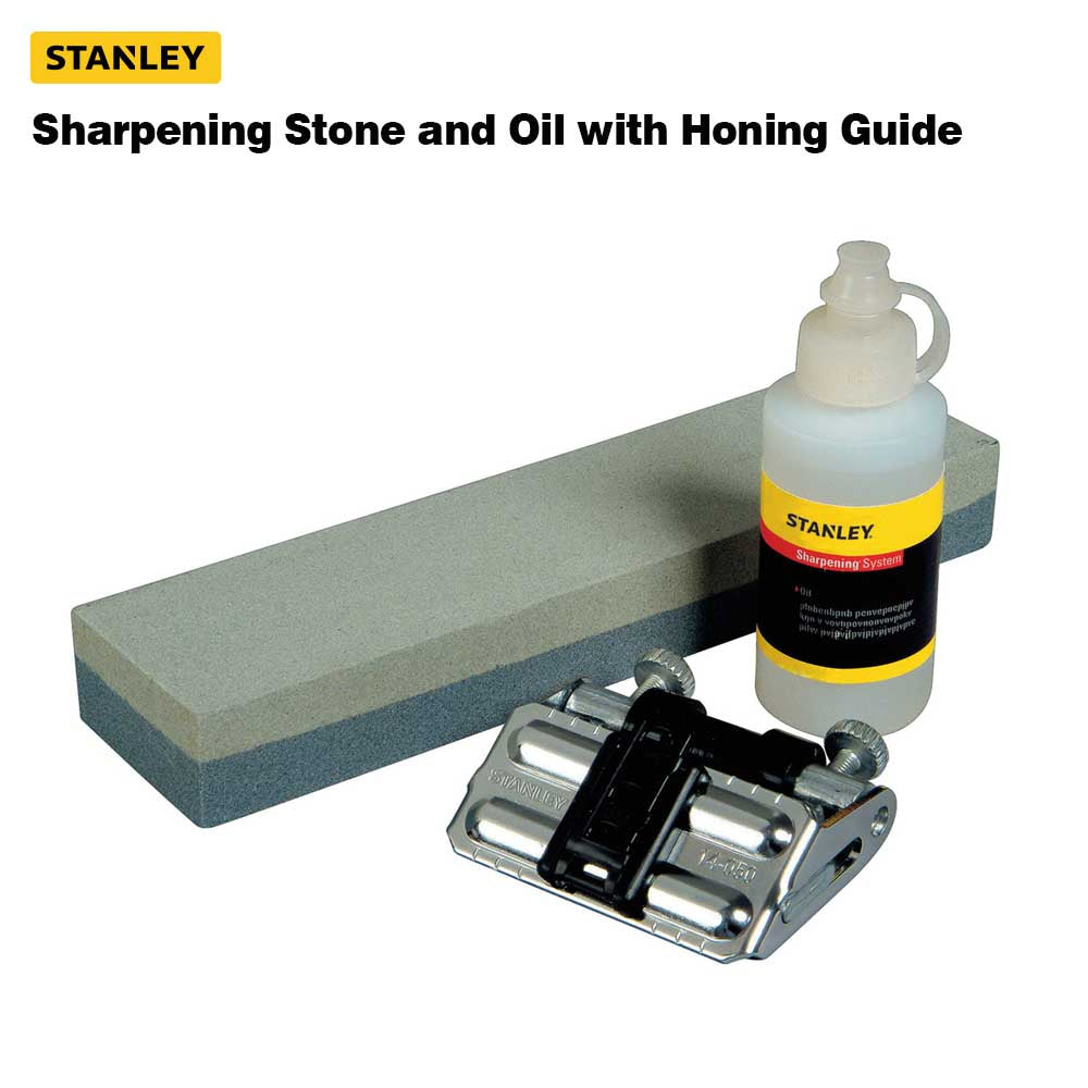 Sharpening Kit – Stone, Oil & Honing Guide