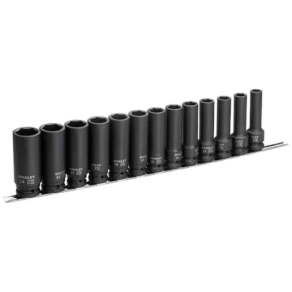STANLEY® Deep Impact Socket Set (13Pcs)