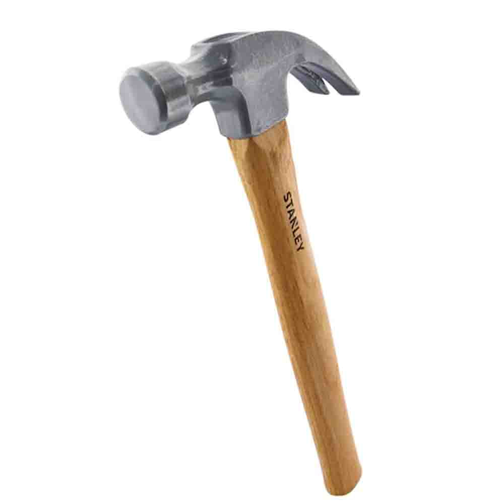 STANLEY® Wood Handle Claw Hexagonal Hammer