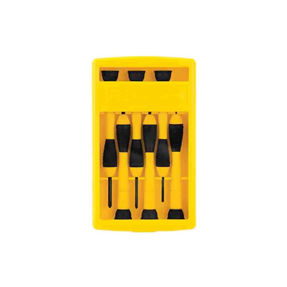 STANLEY® 6Pcs Screwdriver Set Precision Bi-Material
