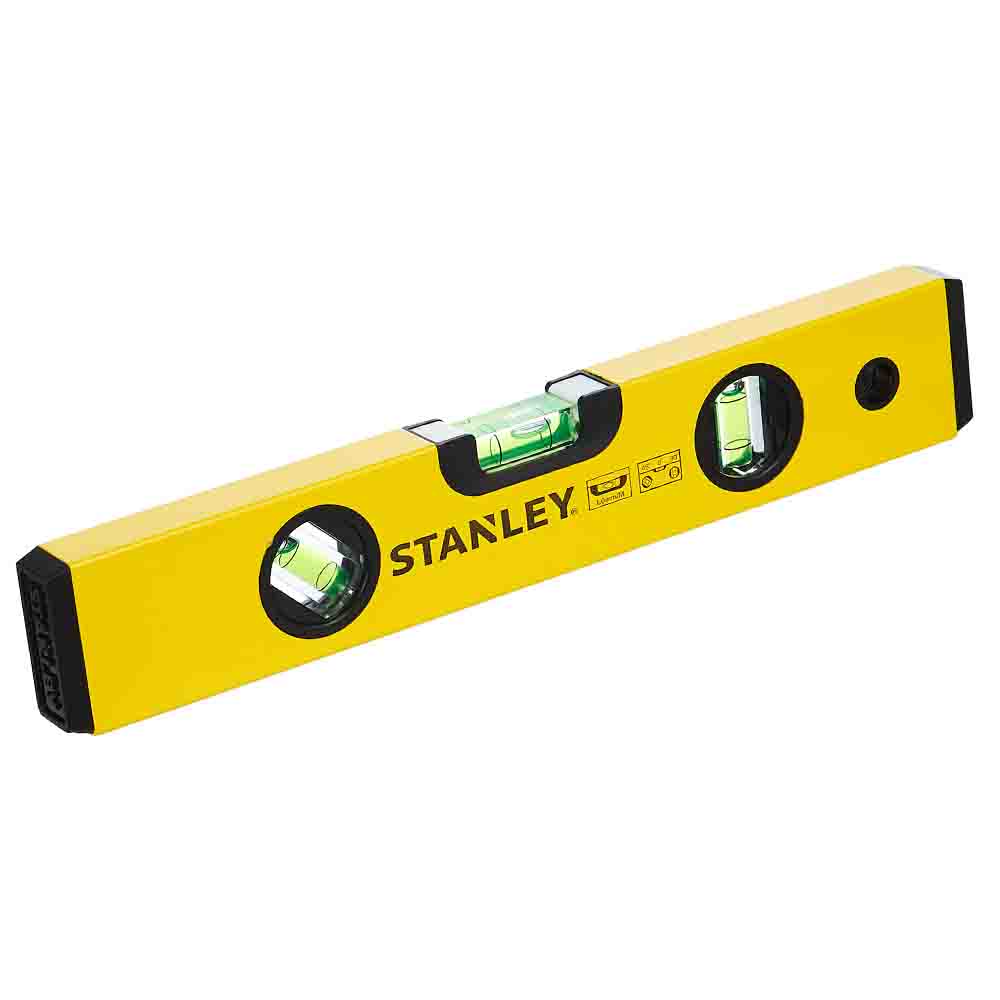 STANLEY® Box Beam Spirit Level – Reliable Aluminum Construction