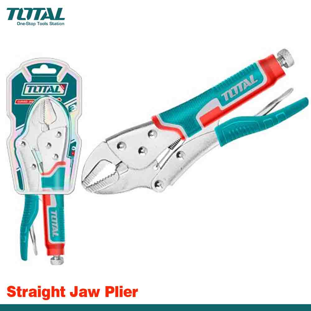 TOTAL Straight Jaw Locking Plier - 250MM