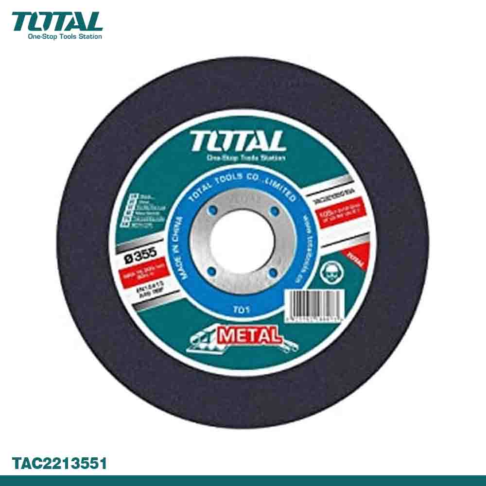 TOTAL Abrasive Metal Cutting Disc 355MM