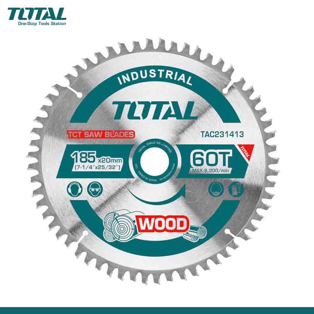 TOTAL TCT Wood Cutting Saw Blade