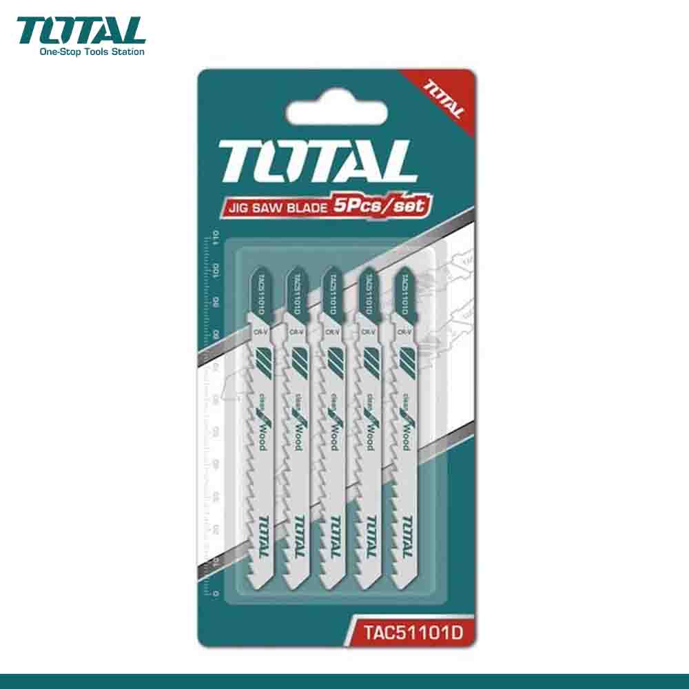 TOTAL Jig Saw Blade for Wood Cutting