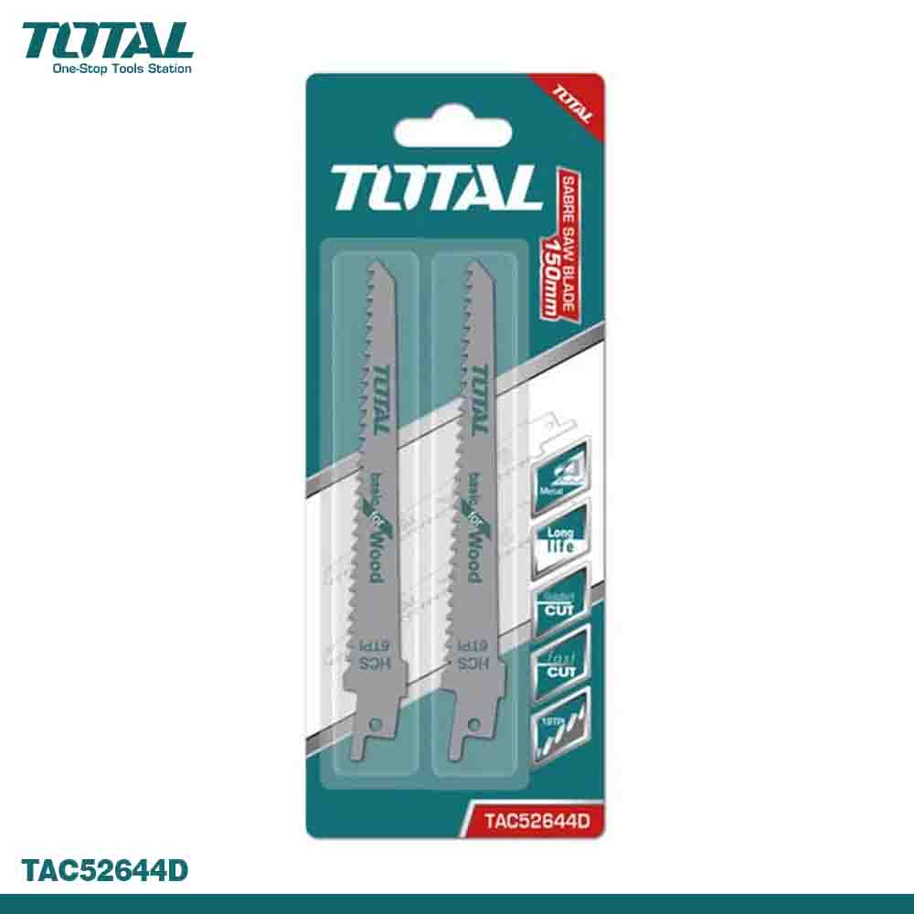 TOTAL Reciprocating Saw Blade for Wood