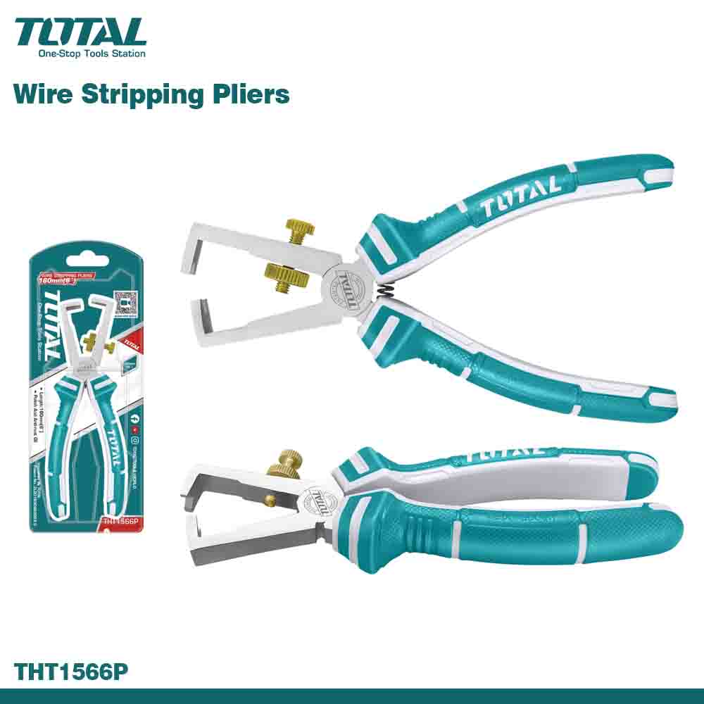 TOTAL Wire Stripping Plier - 160MM