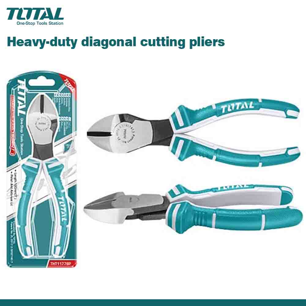 TOTAL Heavy-duty Diagonal Cutting Plier 180MM