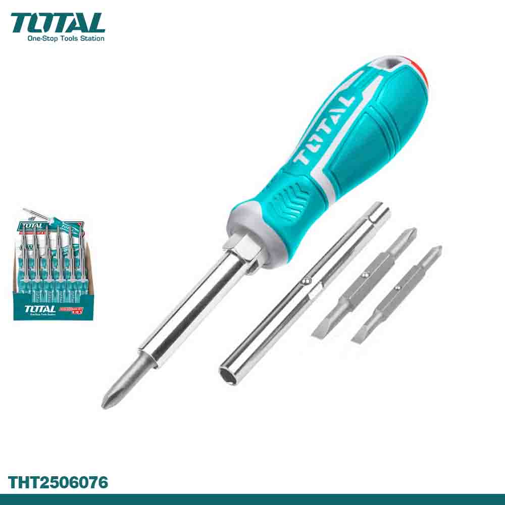 TOTAL 6-in-1 Screwdriver Set