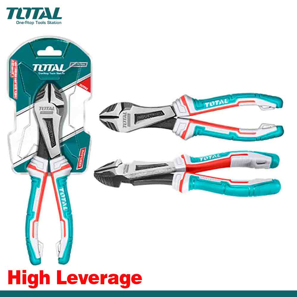 TOTAL High Leverage Heavy-duty Diagonal Cutting Plier 200MM