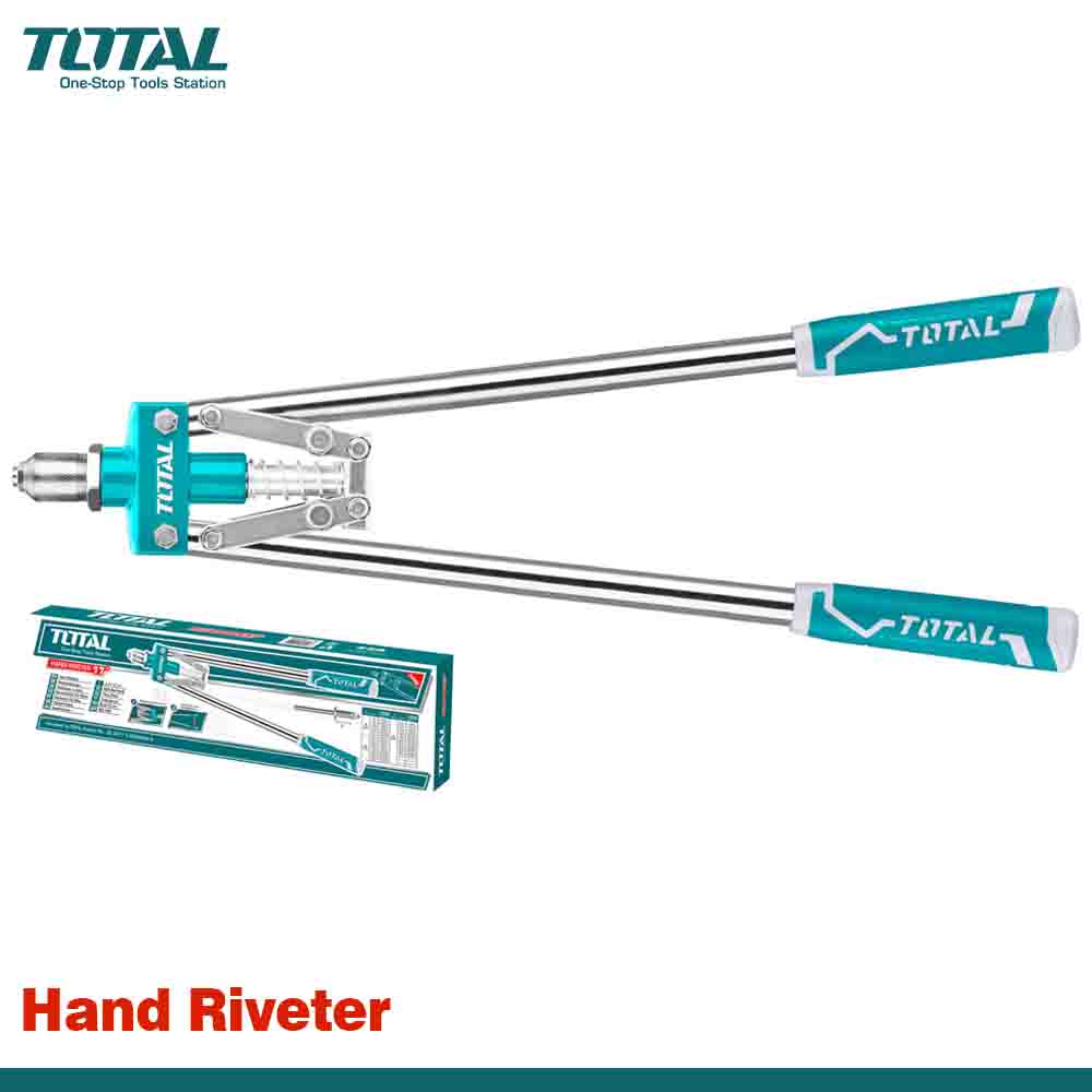 TOTAL 17-inch Heavy-Duty Rivet Gun – Steel & Aluminum Build