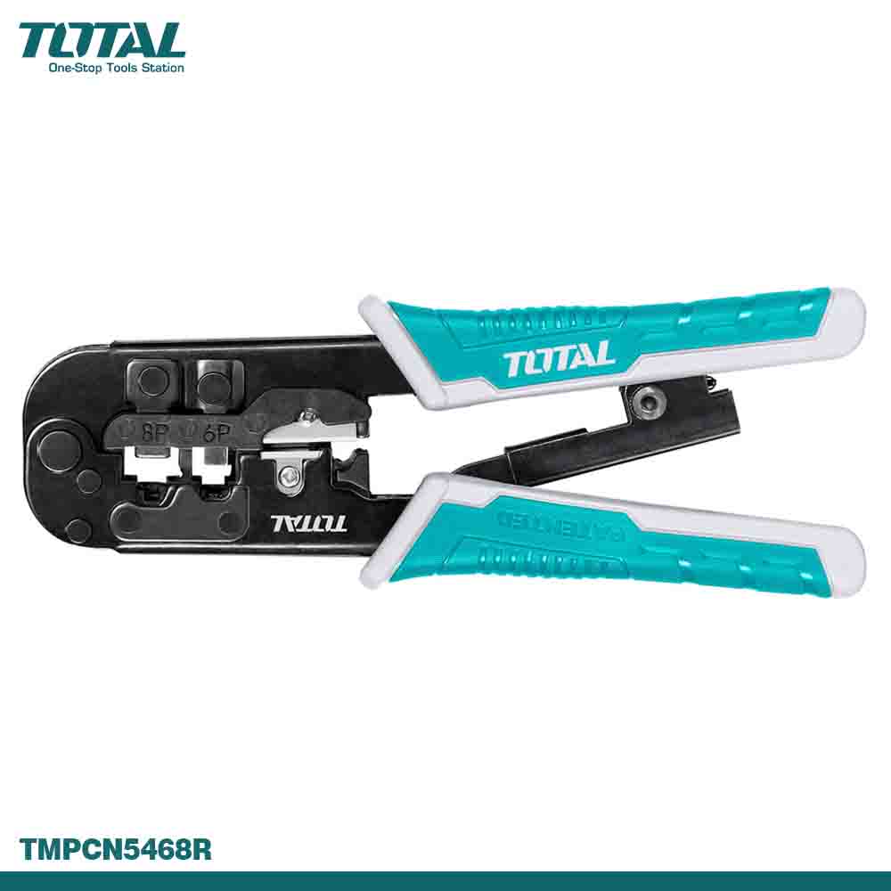 Professional LAN Cable Crimper – Crimping, Stripping & Cutting Tool