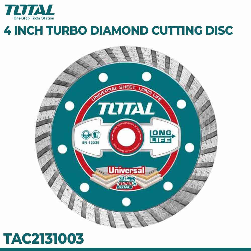 4 Inch Turbo Diamond Cutting Disc | 100x16mm Tile & Marble Blade Price in Pakistan