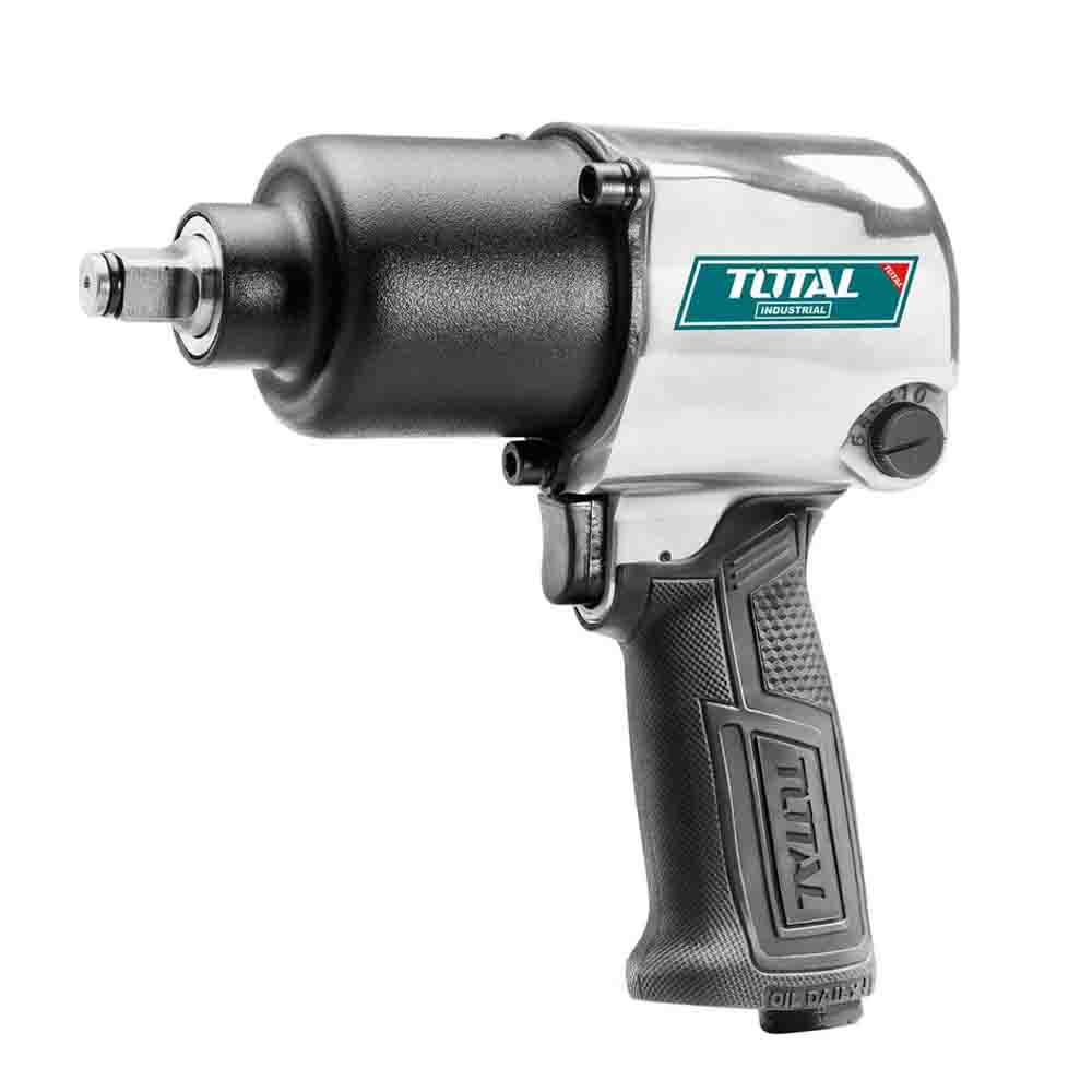 Total impact wrench on a white background