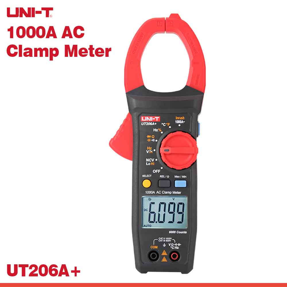 UT206A+ 1000A AC Clamp Meters