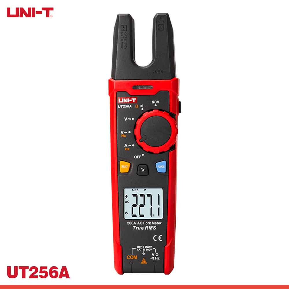 UT256 Series 200A True RMS Fork Meters