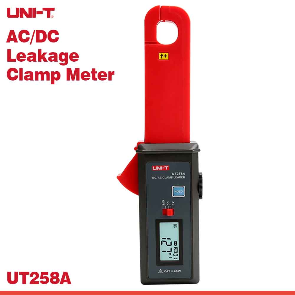 Leakage Clamp Meter 0mA–60A AC/DC High Accuracy Tester