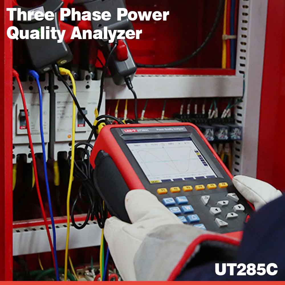 UT285C Electrical Power Analyzer – Voltage, Current & Harmonics