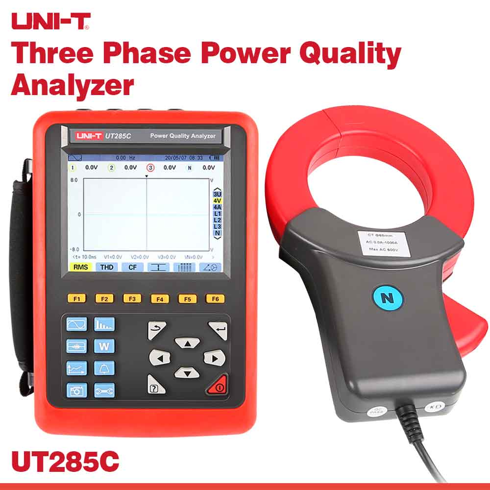 UT285C Three Phase Power Quality Analyzer