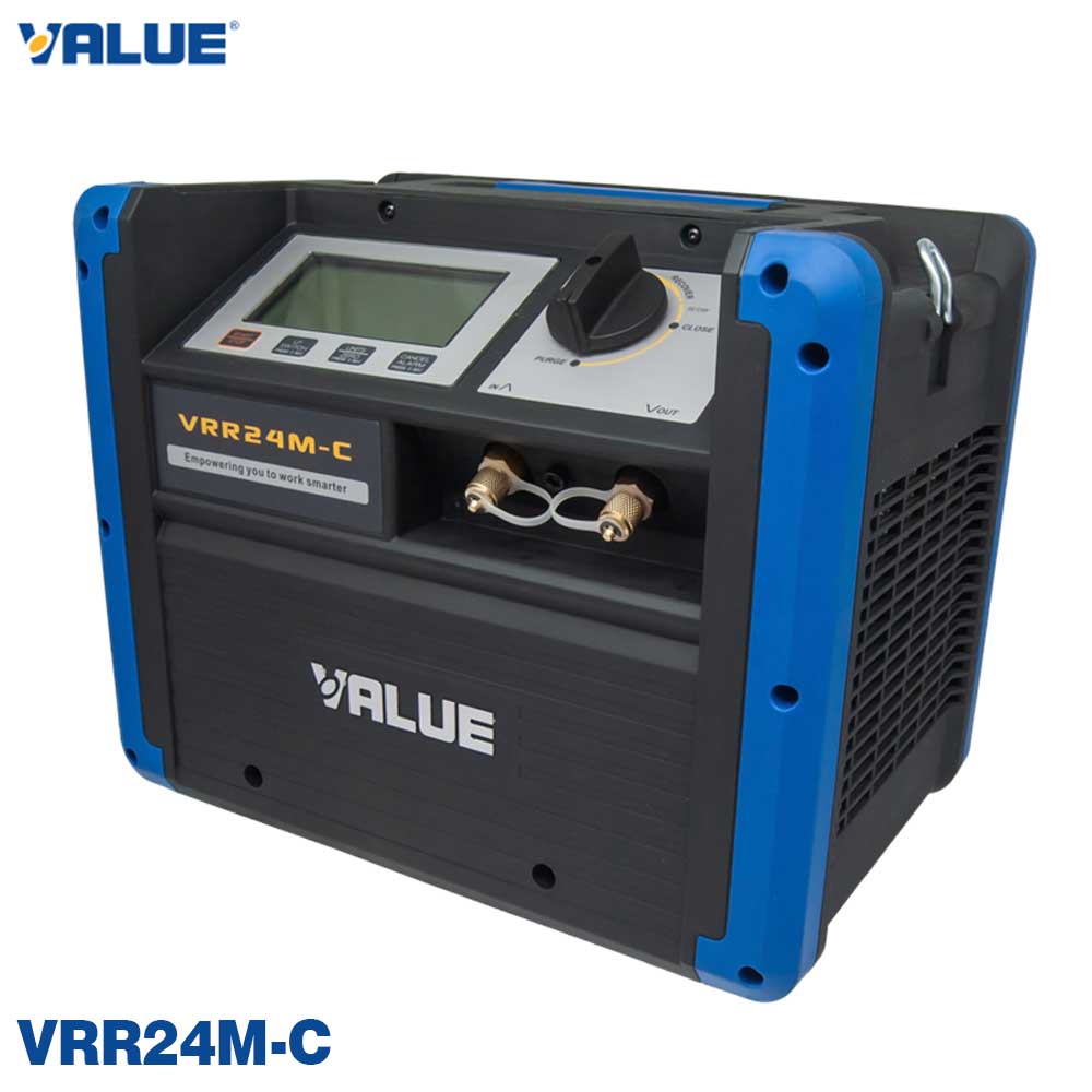 VALUE VRR24M-C Refrigerant Recovery Unit – HVAC Refrigerant Recovery Machine