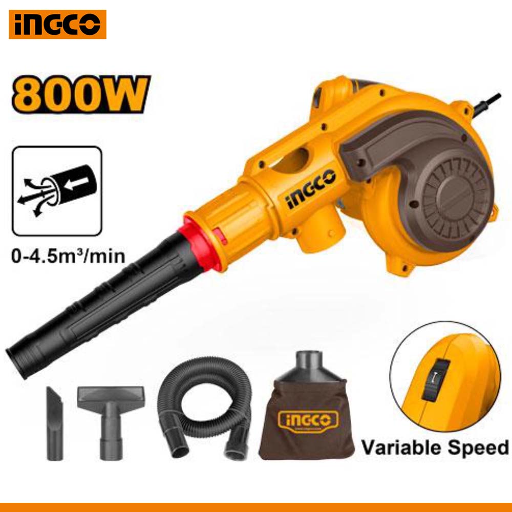 INGCO Aspirator Blower 800W - Air Blower & Vacuum