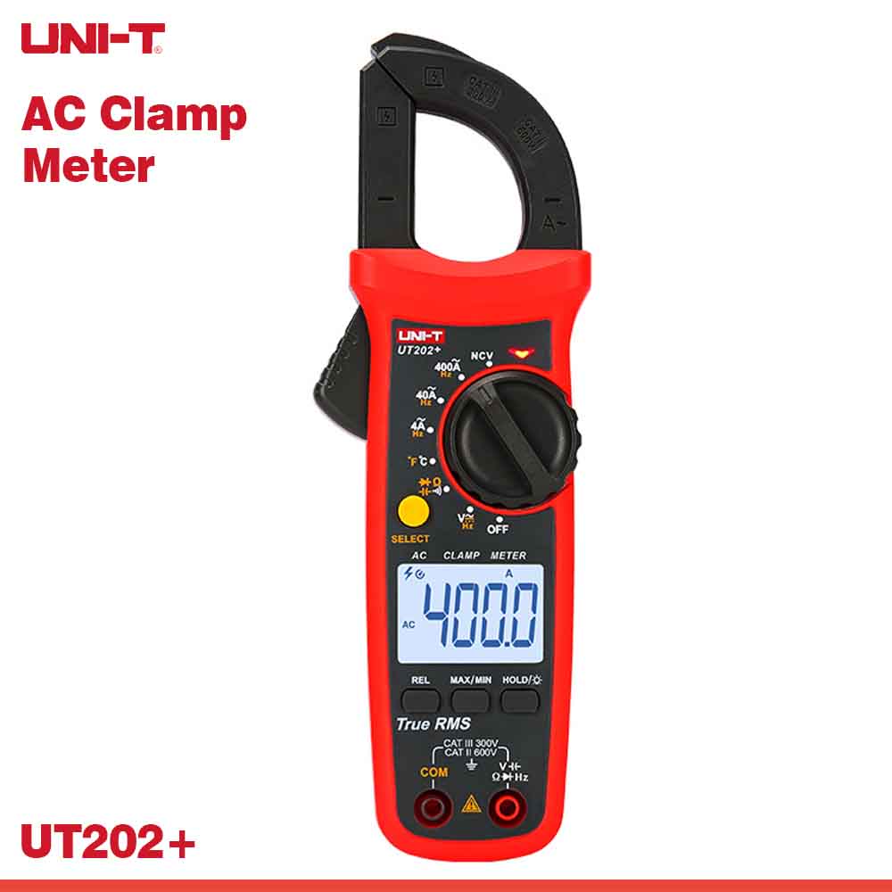 UNI-T Digital AC Clamp Meter ut202+