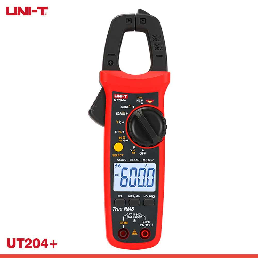 Digital Clamp Meter – AC/DC Current, Voltage & Frequency Tester