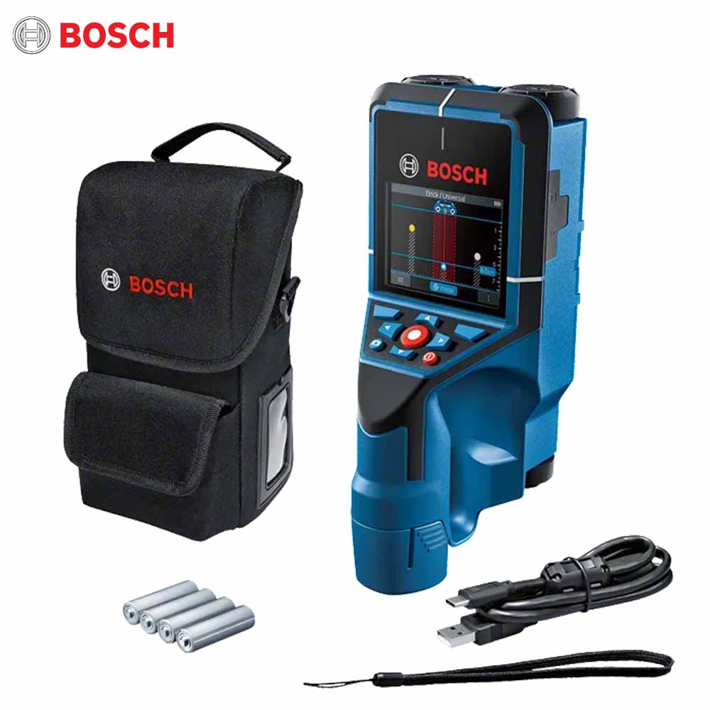 Bosch Wall Scanner D-tect 200C – Detect Pipes, Cables & Studs