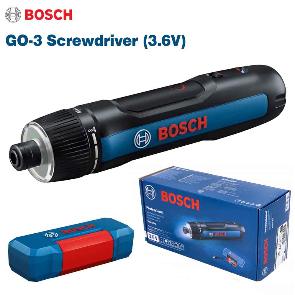 Bosch GO Professional Cordless Screwdriver 3.6V – Original Bosch Pakistan
