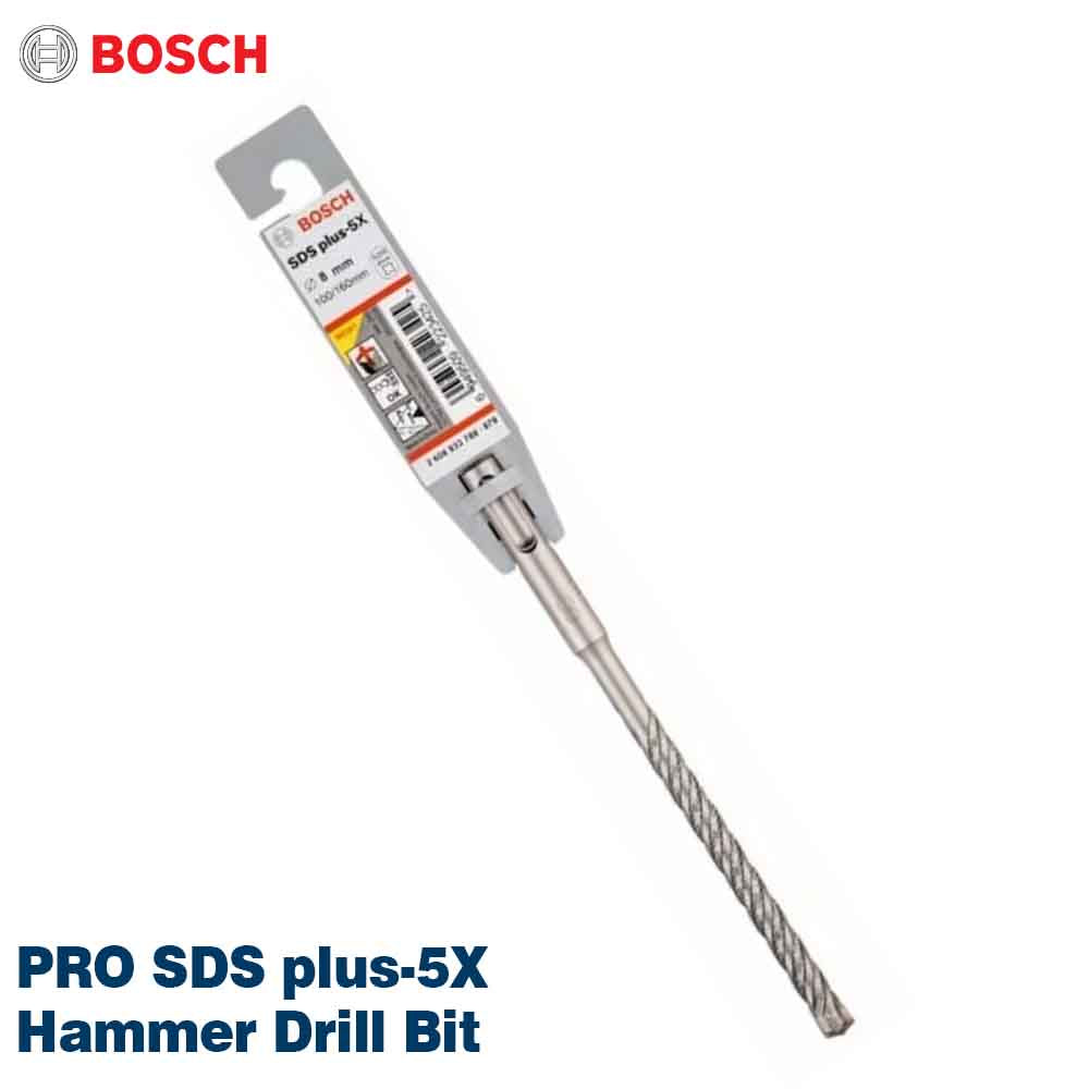 Bosch PRO SDS Plus-5X Hammer Drill Bit 10mm | Professional Concrete Drill Bit