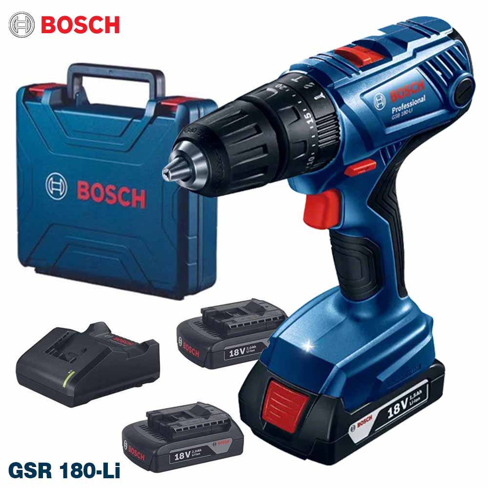 Original Bosch GSR 180-Li Cordless Drill Driver in Pakistan