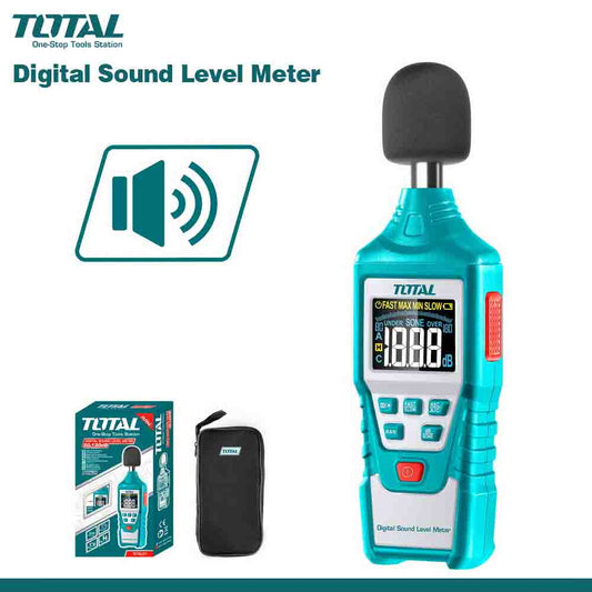 TOTAL Digital Sound Level Meter – High-Precision Noise Detector