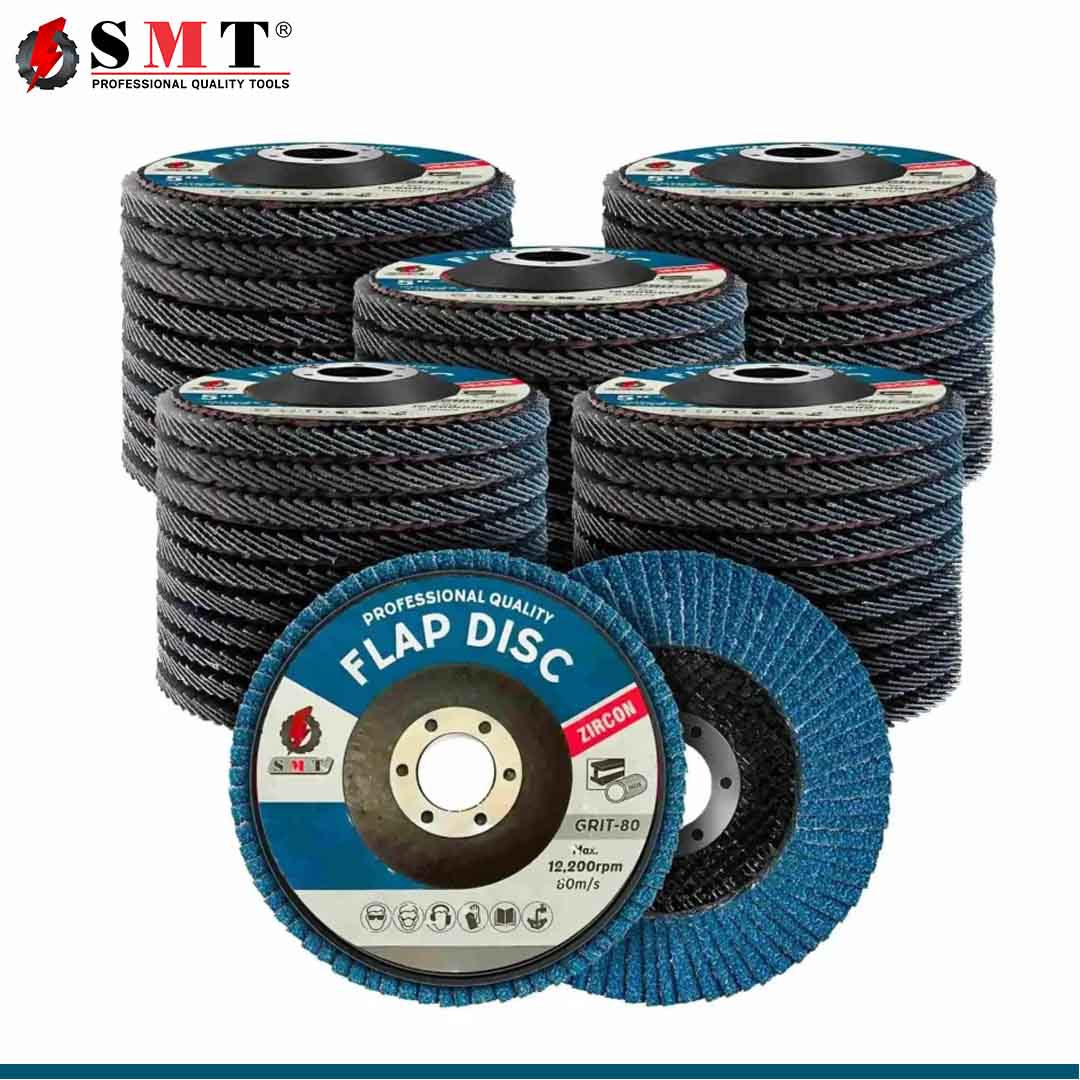 Zircon Flap Disc 5 Inch for Stainless Steel & Metal Grinding