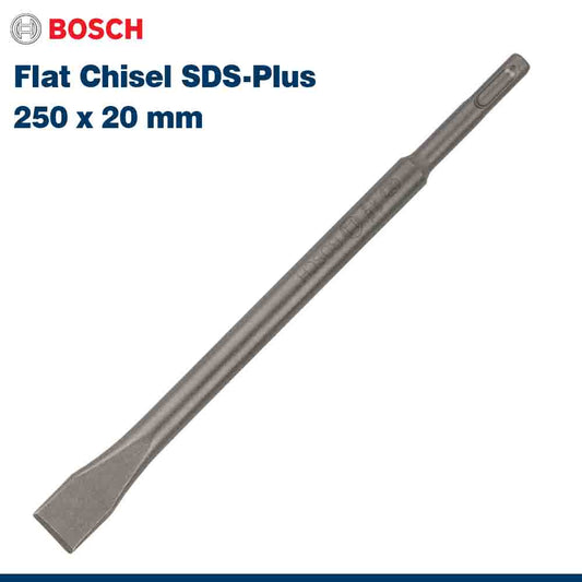 Bosch Flat Chisel SDS-Plus 250 x 20 mm