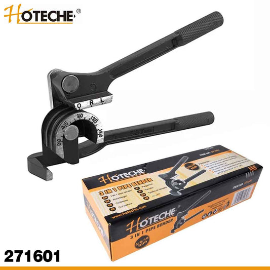 HOTECHE Aluminum Pipe Bender 3 in 1 Model 271601 | Manual Bending Tool